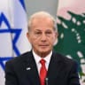 US Ambassador to Lebanon Michel Issa looks on during a US hosted meeting with Israeli and Lebanese delegations at the State Department in Washington, DC, on June 2, 2026.