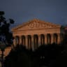 The US Supreme Court during sunset in Washington, DC, US, August 7, 2026. 