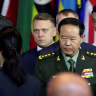 China's Central Military Commission member Liu Zhenli arrives for the Beijing Xiangshan Forum in Beijing, China October 30, 2023.