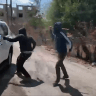 Settlers attack members of the NBC News team in the West Bank, August 29, 2026.
