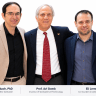 Dr. Ariel Orbach (L), Co-Founder and CEO of GentaGel, Prof. Avi Domb (M), Inventor of GentaGel-LR Technology, and Eli Lerner (R), Co-founder and COO of GentaGel. 