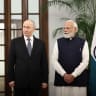 Russia's President Vladimir Putin and India's Prime Minister Narendra Modi attend a meeting in New Delhi, India, December 5, 2025. 