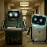 Eyal Padan’s animated short film Two Robots.