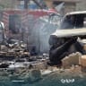 The aftermath of a deadly car bomb in Syria's Idlib Province, September 1, 2026.