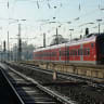 A regional train stands at the main train station in Augsburg, southern Germany, on October 26, 2010.