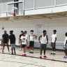The Nike basketball camp at the JCC of Greater Baltimore.