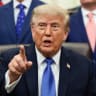 US President Donald Trump speaks during a meeting with travel executives in the Oval Office at the White House in Washington, DC, US, September 2, 2026.  