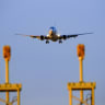 A Boeing 737 (OO-TNB) from TUI fly Belgium is landing in Brussels-National Airport on July 3, 2026 in Steenokkerzeel, Belgium.