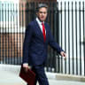 Britain's Foreign Secretary Ed Miliband arrives to attend a cabinet meeting after the summer recess at 10 Downing Street in London, Britain, September 1, 2026. 