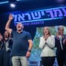 OFER WINTER speaks at the launch of the People of Israel party in Jerusalem.
