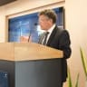 Supreme Court President Isaac Amit addressing the special Israel Bar Association conference in Tel Aviv on September 2, 2026..