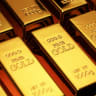 Gold bars illustration.
