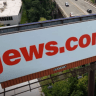 A billboard advertising the site jews.com.