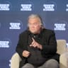  Steve Bannon (Host - Steve Bannon’s War Room) speaks on stage during Semafor World Economy 2026 on April 16, 2026 in Washington, DC.