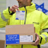 Flu vaccines at Clalit’s logistics center