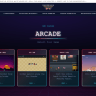 The White House 'Arcade' page on its website. 