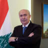 Fouad Makhzoumi, a Sunni billionaire philanthropist and current member of parliament who is running again, poses during an interview with Reuters in Beirut, Lebanon April 28, 2022. 