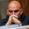 U.S. Senator John Fetterman (D-PA) looks on as U.S. Senate Homeland Security and Governmental Affairs Committee Chairman Rand Paul (R-KY) presides over a vote whether to hold Anthony Fauci, the former director of the NIAID, contempt for having invoked the 5th Amendment. 