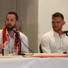 Gal Mekel and Matan Adelson, owners of Hapoel Jerusalem.