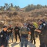 Israel Police responding to the scene of the terror attack at Maoz Yehuda Farm near Kusra in the West Bank, September 7, 2026.