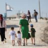 Israeli families attend an inauguration ceremony for the new settlement of Maale Arugot in Gush Etzion in the West Bank, September 2, 2026