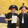 PIRATE PARTY heads Prof. Dan Ariely (left), a behavioral economist, and Noam Kuzar present their candidacy to run in the elections at the Knesset, September 7, 2026.
