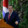 Cuba's foreign minister says no negotiations despite "genocidal" blockade