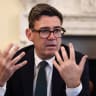 British Prime Minister Andy Burnham speaks during a meeting with Jewish community leaders in Downing Street, in London, Britain, September 3, 2026