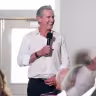 Potential 2028 presidential candidate, California Gov. Gavin Newsom speaks during an event held by the state Democratic Party at the Clubhouse at King's Grant in Summerville, South Carolina, Sept. 3, 2026. 