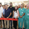 Ribbon-cutting ceremony at  Sheba’s Institute for Gynecological and Obstetric Ultrasound.