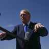 US President Donald Trump speaks to reporters before boarding Air Force One at Joint Base Andrews in Maryland on September 9, 2026.