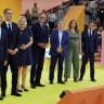 Candidates for the 2027 French presidential election attend a debate at la REF in Paris, August 27, 2026.