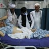 Ali Nawaz, a resident of Bannu, receives medical treatment at the Lady Reading Hospital after being injured in a cross-border attack, amid fighting between Pakistani and Afghan forces, in Peshawar, Pakistan, March 3, 2026.