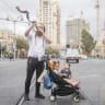 DEEPLY PERSONAL experience: Blowing the shofar on Jerusalem’s Jaffa Road ahead of Rosh Hashanah, Aug. 31.