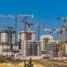 View of residential buildings under construction in Jerusalem, August 23, 2026.
