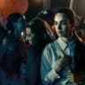 DANIEL GIMPEL (right) plays a religious young woman who has just been dumped and who has decided to rebel by attending Nova. 