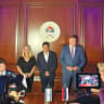 GROWING TIES: Outgoing Israeli Ambassador to Bosnia and Herzegovina Galit Peleg, Diaspora Affairs Minister Amichai Chikli, and Republika Srpska president Milorad Dodik attend the inauguration of the Israel Chamber of Commerce representative office in Banja Luka, Republika Srpska, last week.
