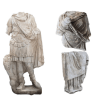 Statues of Roman Emperor Hadrian and his wife, Sabina, found in Kibyra, Turkey, September 11, 2026.
