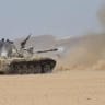 Members of the Saudi-backed Yemeni government forces fire a tank during what they say to be clashes with Yemen's Iran-aligned Houthis in a location given as near Al-Hazm, Yemen, in this screen grab obtained from a handout video released September 9, 2026.