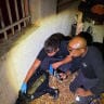 Israel Police seize weapons in Ramla.