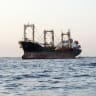 A commercial vessel is anchored off Yemen's coast at Bab al-Mandeb, in the straits connecting the Red Sea with the Gulf of Aden and the Indian Ocean on September 12, 2026.