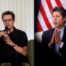 Anthropic CEO Dario Amodei and OpenAI CEO Sam Altman.