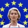 European Commission President Ursula von der Leyen delivers the State of the European Union address (SOTEU) to the European Parliament, in Strasbourg, France, September 16, 2026.