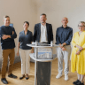 (L to R) Dr Arseny Finkelstein, Dr Amit Vinograd, Prof. Dr Inna Slutsky, Prof. Dr Stefan Remy, Dr Alessio Attardo, Prof. Dr Kristine Krug and Prof. Dr Janelle Pakan.