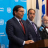 Danon with AMBASSADOR JEFF BARTOS US Representative for UN Management and Reform