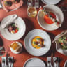 A variety of dishes from the Zoti restaurant in Tel Aviv.