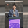 Jason Levien speaks at the launch event for DC Flight, Washington's new professional women's volleyball team, on September 16, 2026.