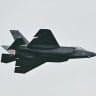 A US military F-35 fighter jet flies overhead during the "Salute to America" Independence Day celebration on the National Mall in Washington, DC, on July 4, 2026. 