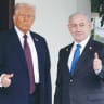 US PRESIDENT Donald Trump and Prime Minister Benjamin Netanyahu at the White House. Israel has a 28-month window before Trump leaves office to entrench the processes now underway in Iran, Gaza, and Lebanon, according to assessments heard at the MEAD conference in Washington.