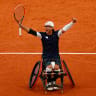 ISRAELI WHEELCHAIR tennis players like Guy Sasson represent a growing community of athletes who have found a path to competition, rehabilitation and sport.